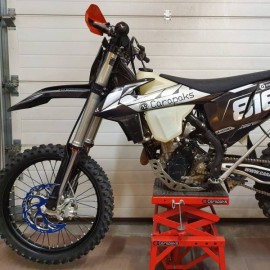 Protector disco delantero Carapaks KTM HUSQVARNA